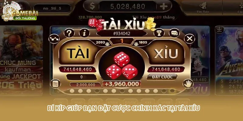 Bí kíp giúp bạn đặt cược chính xác tại tài xỉu