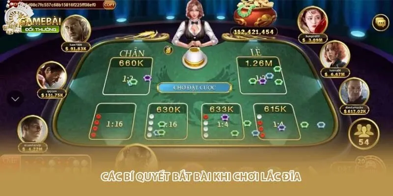 Các bí quyết bắt bài khi chơi lắc đĩa