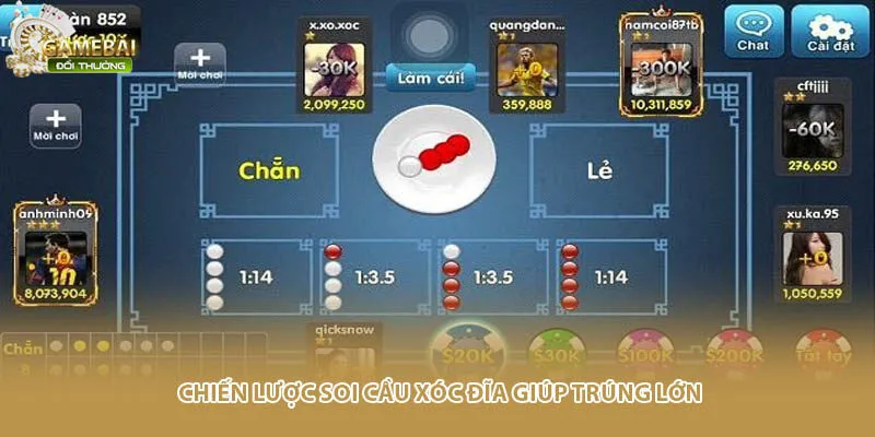 Chiến lược soi cầu x&oacute;c đĩa gi&uacute;p tr&uacute;ng lớn