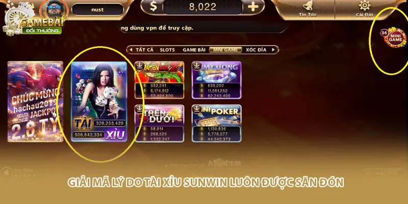 Giải mã lý do tài xỉu Sunwin luôn được săn đón