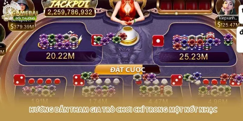 Hướng dẫn tham gia trò chơi chỉ trong một nốt nhạc